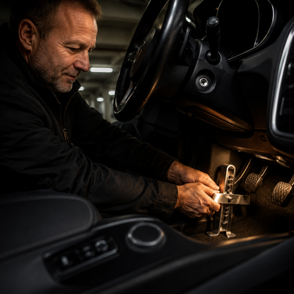 SecurePedal Pedal Lock – Your car stays where you leave it