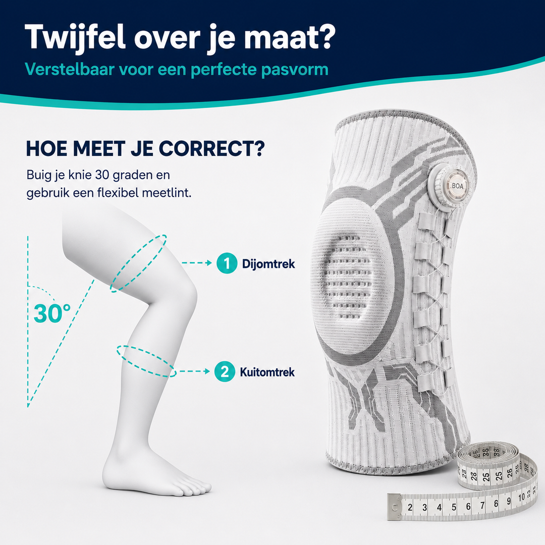 Adjustable Knee Brace - For stable knees without pain with every step