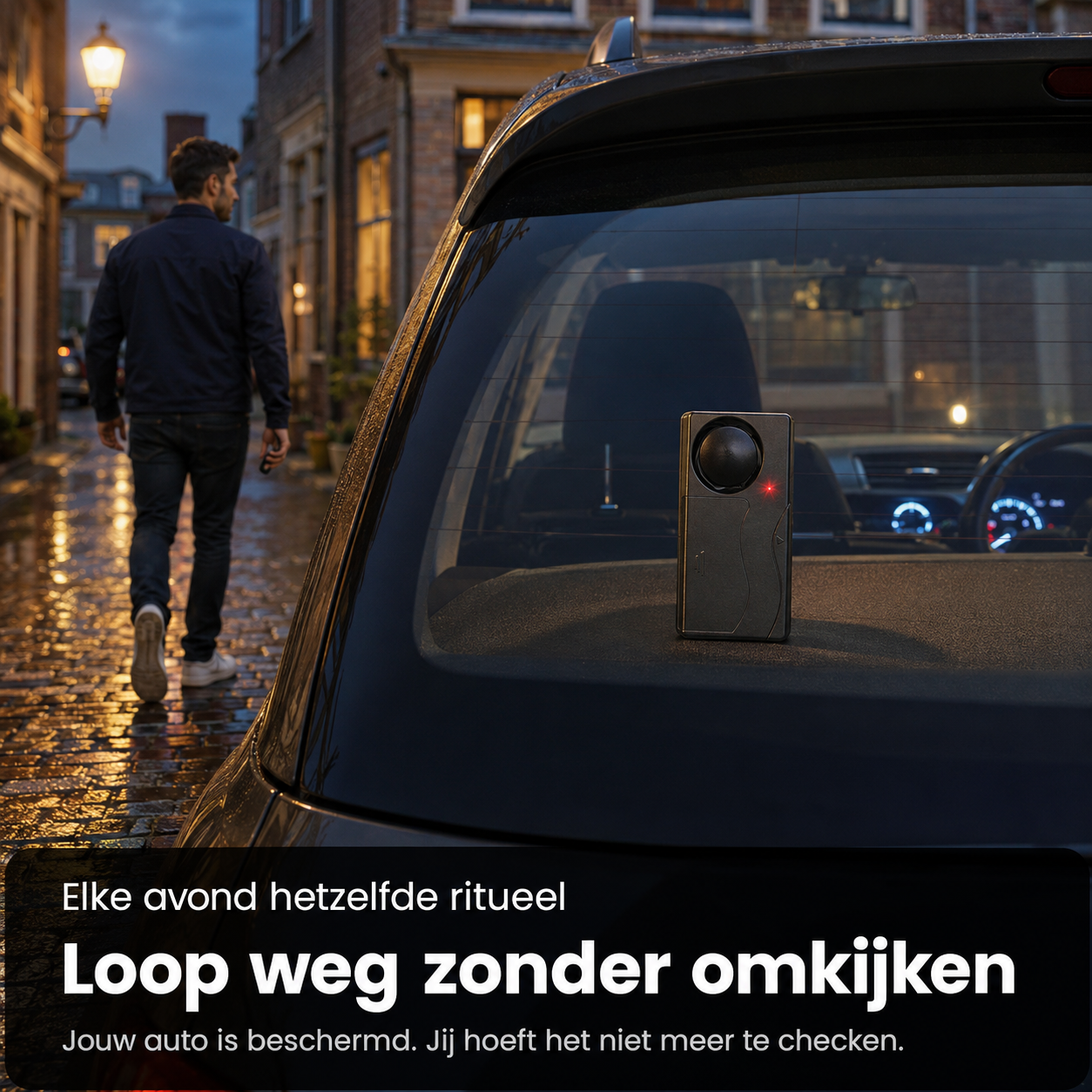 Wireless Car Alarm - Sleep soundly, knowing your car is protected