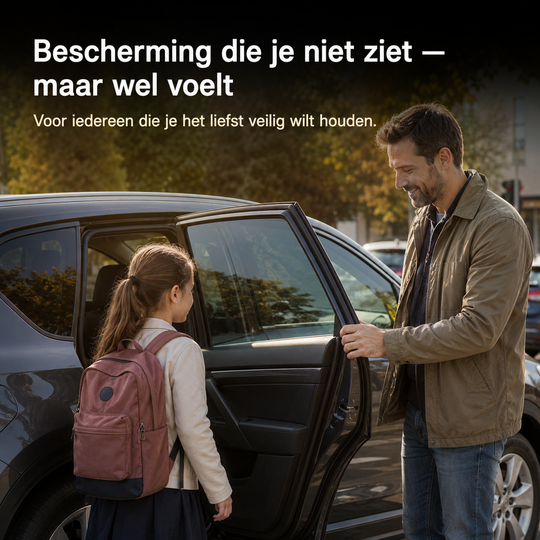 Veiligheidsfolie voor Autoramen – Houd gebroken glas op zijn plek bij een inbraakpoging