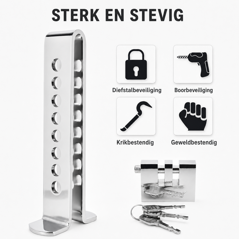 SecurePedal Pedaalslot – Jouw auto blijft staan waar jij hem achterlaat
