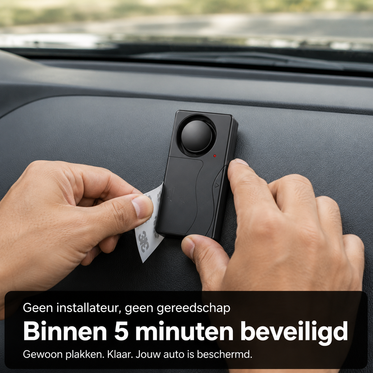 Wireless Car Alarm - Sleep soundly, knowing your car is protected