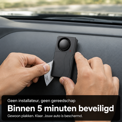 Wireless Car Alarm - Sleep soundly, knowing your car is protected