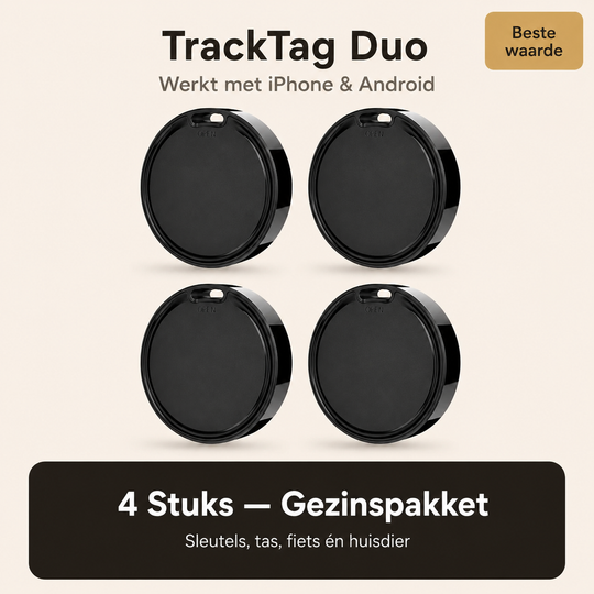 TrackTag - Nooit meer iets kwijt, of je nu iPhone of Android gebruikt