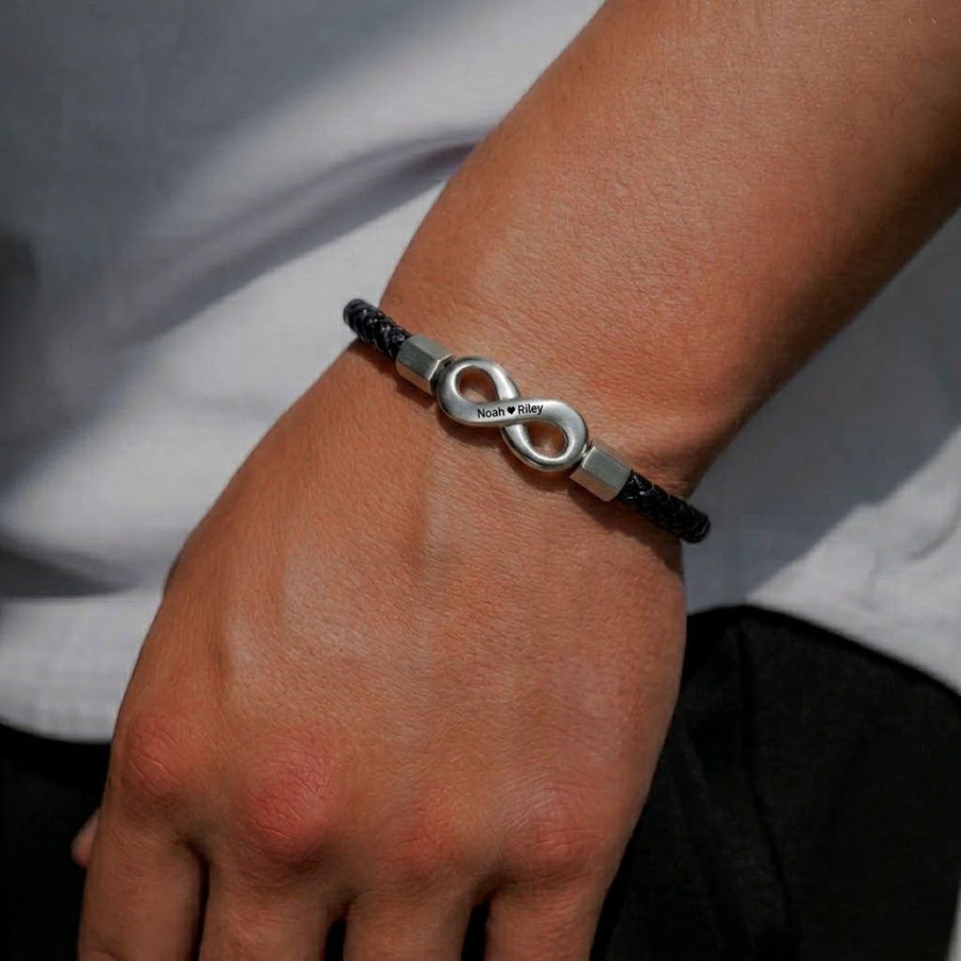 Infinity Armband voor Hem - Het perfecte symbool van eeuwige verbondenheid