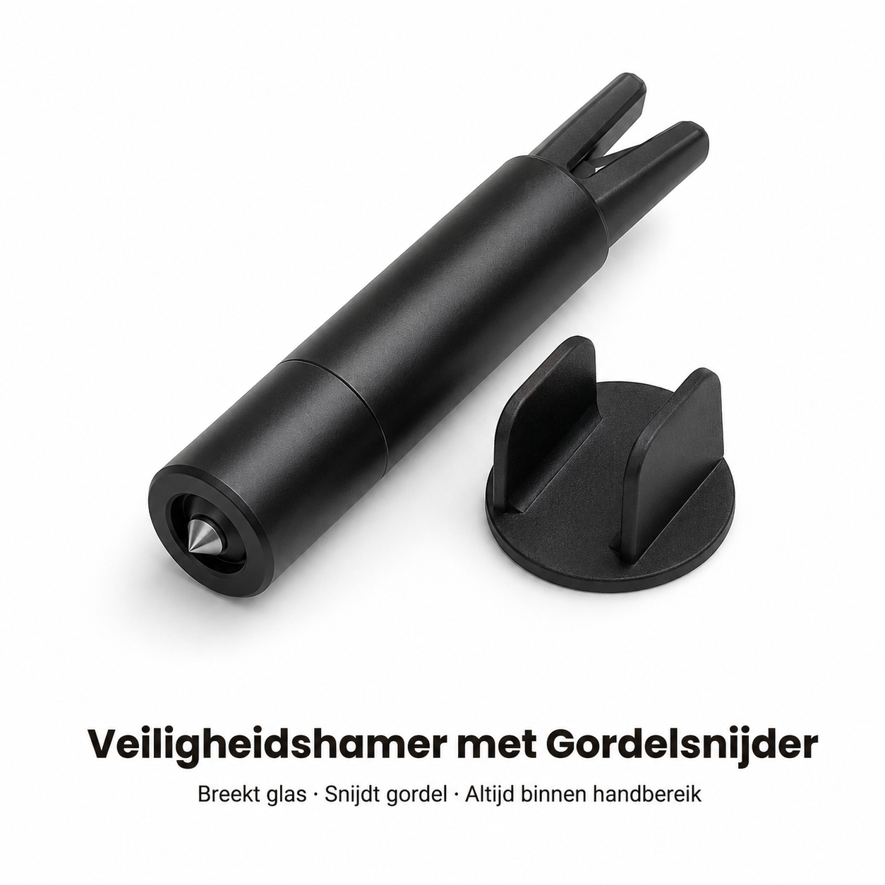 Safety Hammer with Seatbelt Cutter – Escape quickly and safely in any emergency situation
