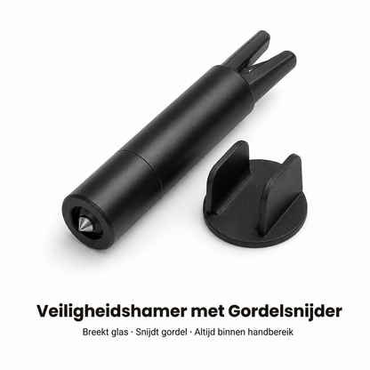 Safety Hammer with Seatbelt Cutter – Escape quickly and safely in any emergency situation
