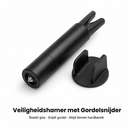 Veiligheidshamer met Gordelsnijder – Ontsnap snel en veilig in elke noodsituatie