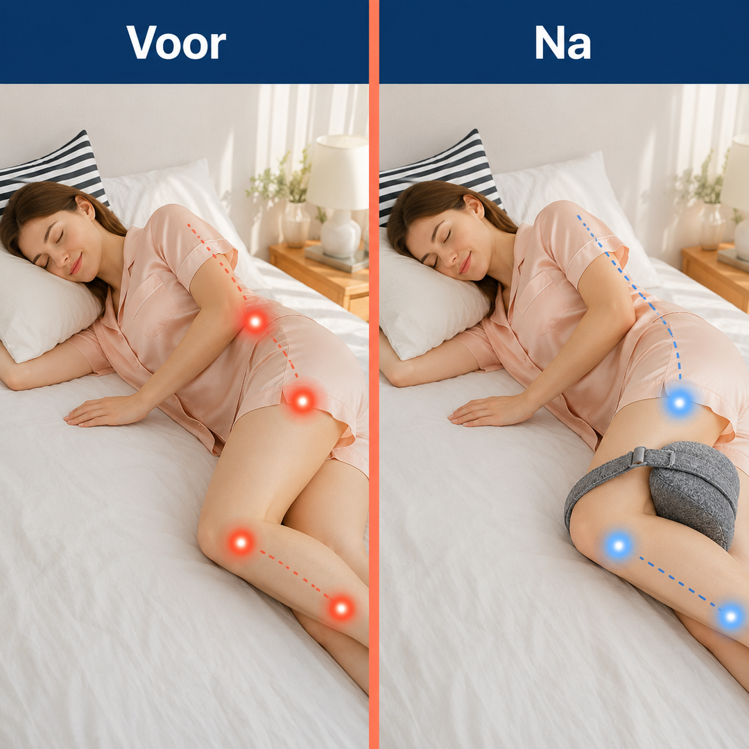 Ergonomisch Kniekussen - Voor eindelijk een nacht zonder woelen