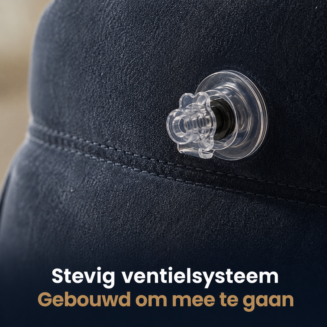 Opblaasbare Voetensteun - Voor moeiteloos ontspannen benen op elke reis