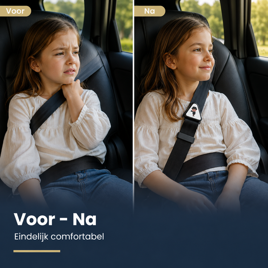 Gordelbeschermer (2x) voor Kinderen - Voor een veilig en rustig gevoel op elke rit