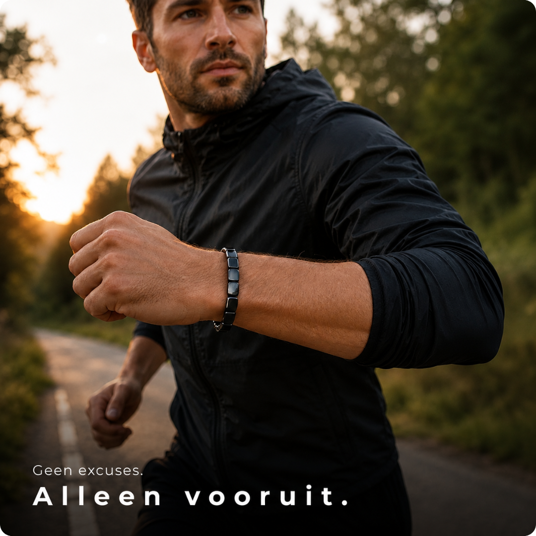 Hematiet Armband Heren - Voor een zelfverzekerde uitstraling elke dag
