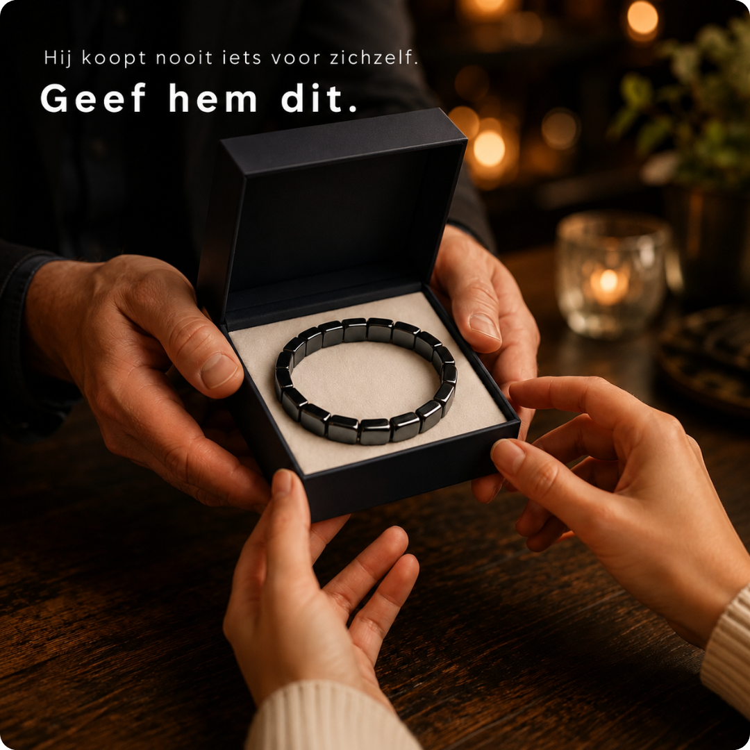 Hematiet Armband Heren - Voor een zelfverzekerde uitstraling elke dag