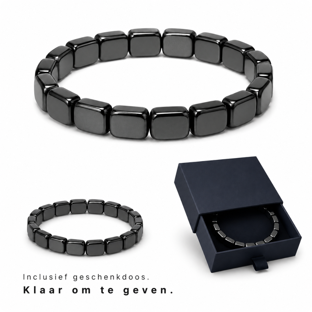 Hematiet Armband Heren - Voor een zelfverzekerde uitstraling elke dag