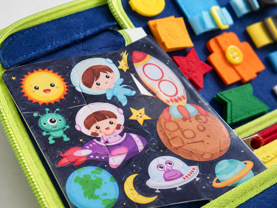 TravelPlay Board - Rustige ritten zonder scherm