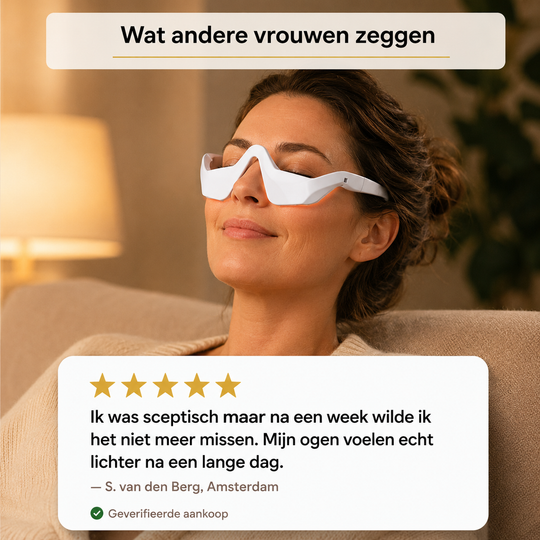 EMS Oogmassager - Voor een frissere blik na een lange dag