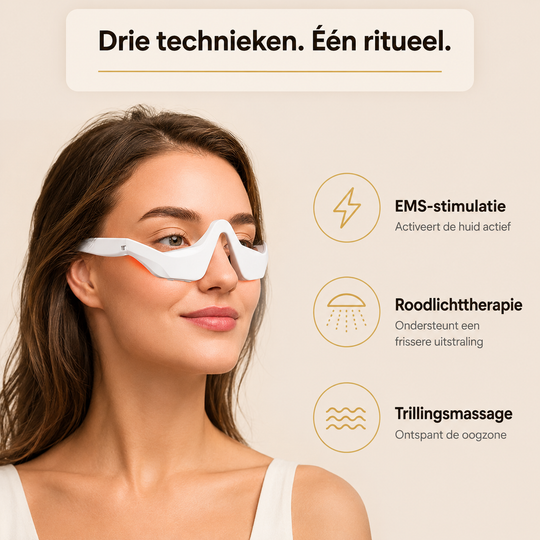EMS Oogmassager - Voor een frissere blik na een lange dag