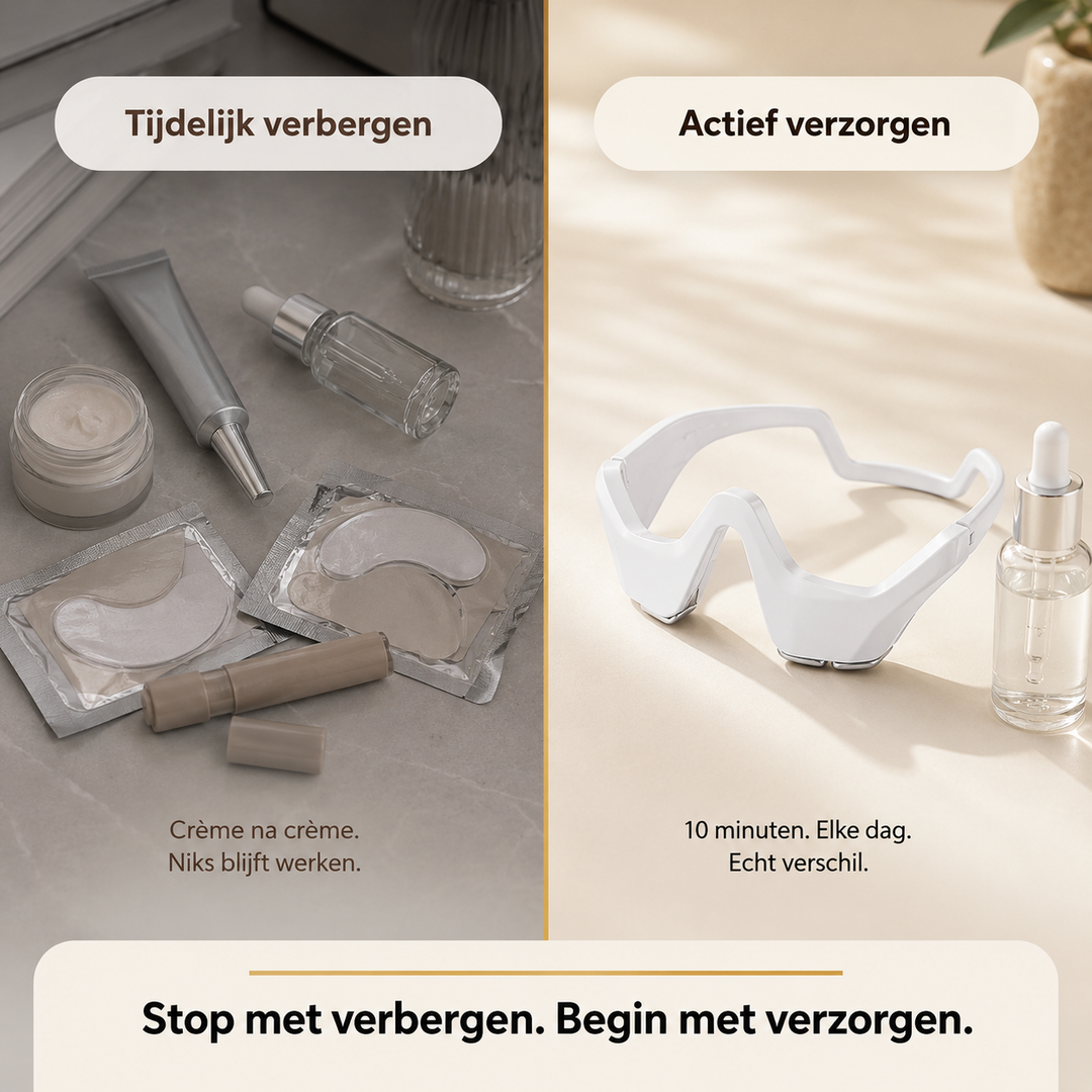 EMS Oogmassager - Voor een frissere blik na een lange dag