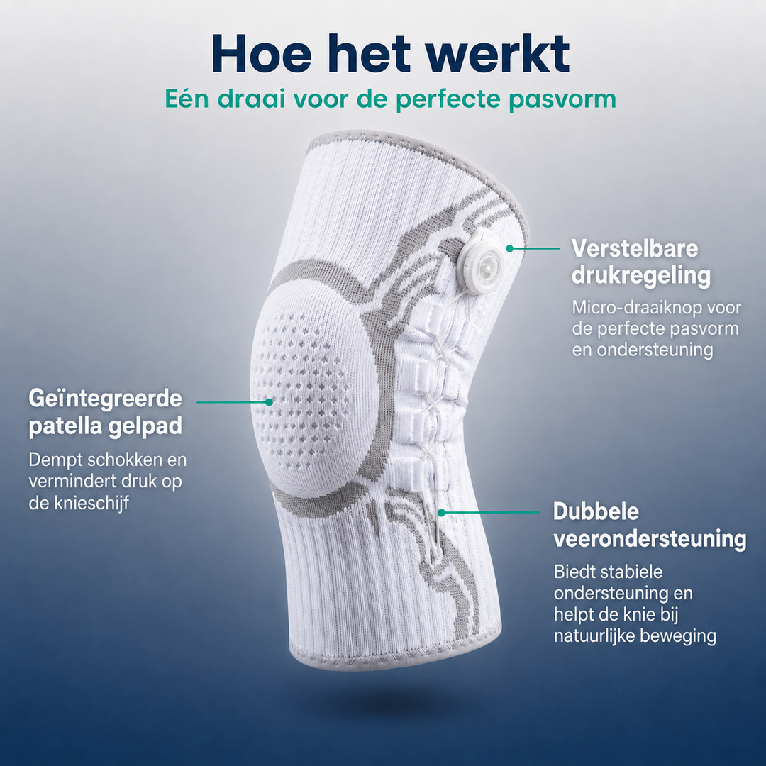 Adjustable Knee Brace - For stable knees without pain with every step