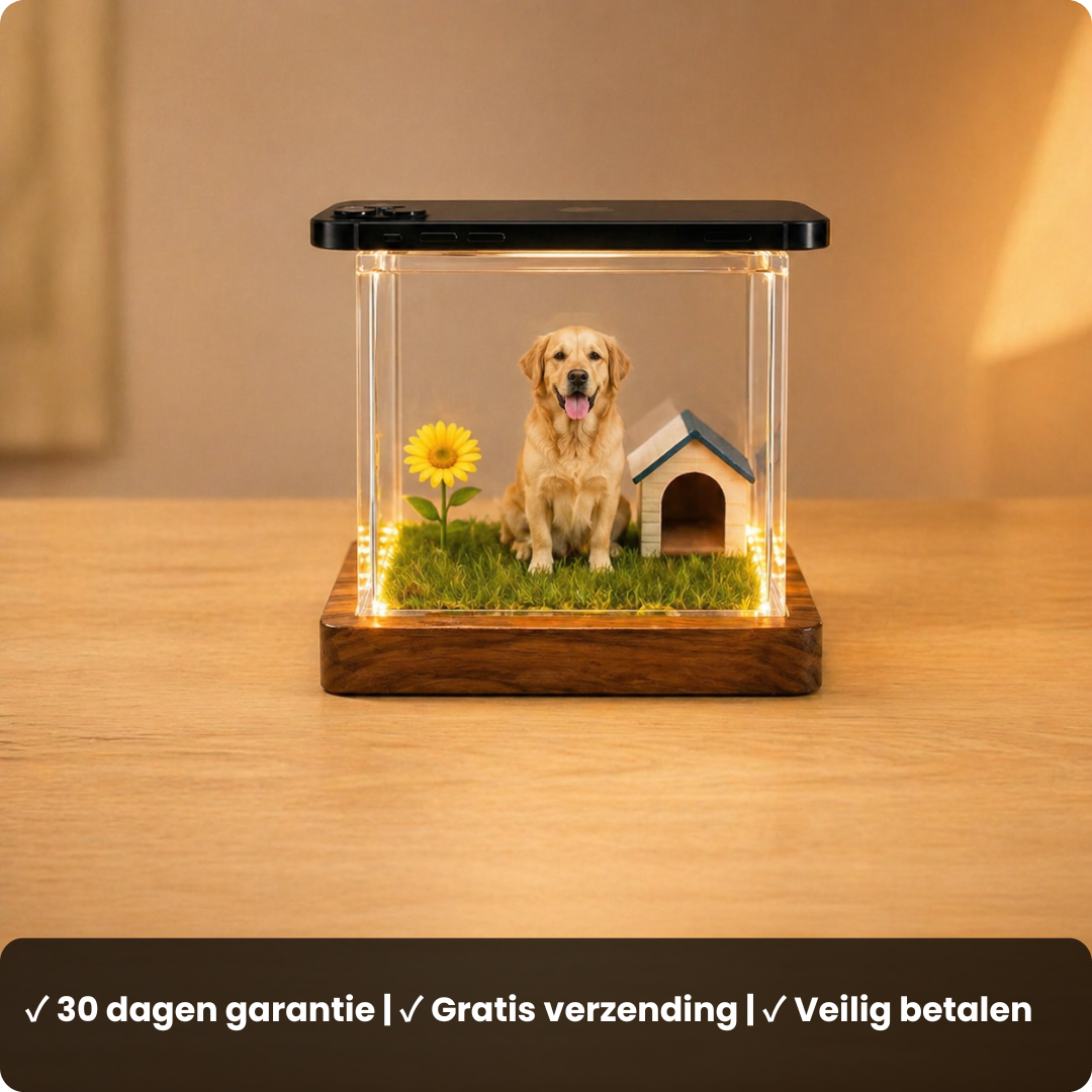 Hologram Huisdier Display - Zie jouw huisdier weer tot leven komen in 3D