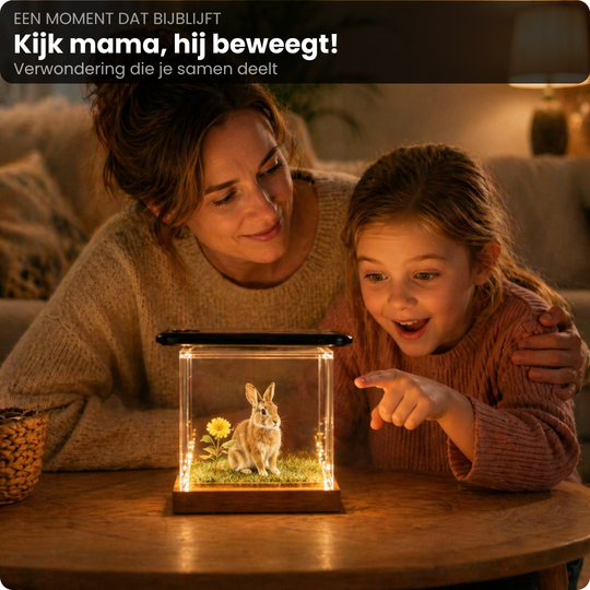 Hologram Huisdier Display - Zie jouw huisdier weer tot leven komen in 3D