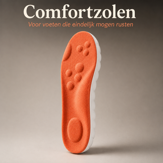 Comfortzolen - Voor voeten die eindelijk mogen rusten