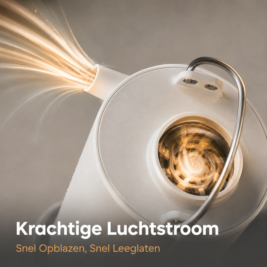 Compacte Luchtpomp - Binnen Seconden Klaar