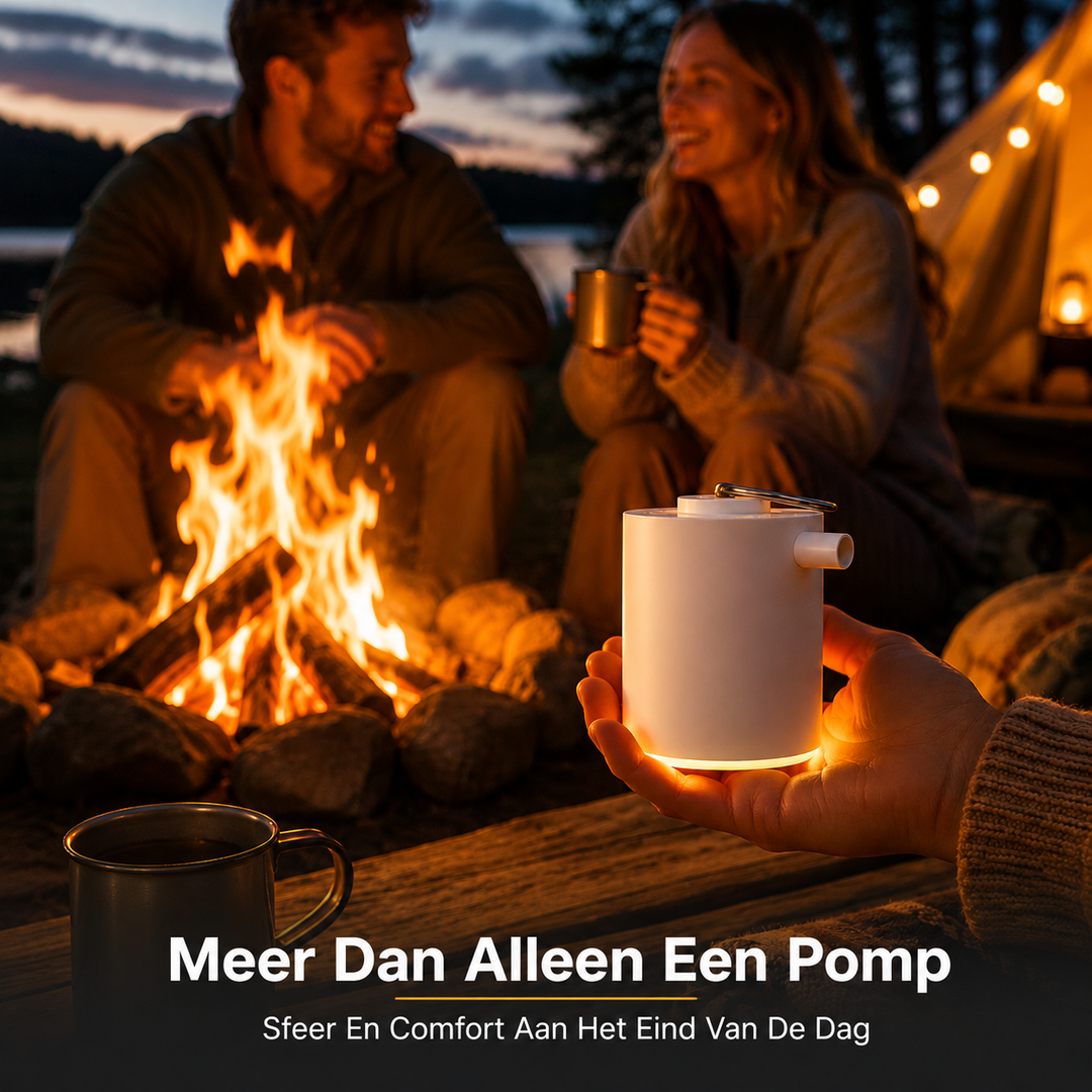 Compacte Luchtpomp - Binnen Seconden Klaar