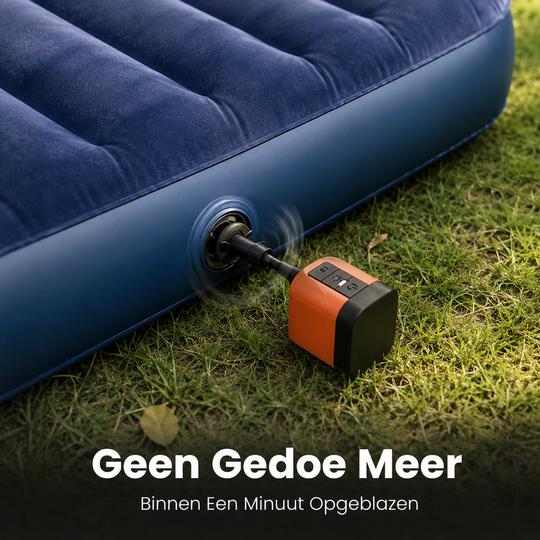 Compacte Luchtpomp - Binnen Seconden Klaar