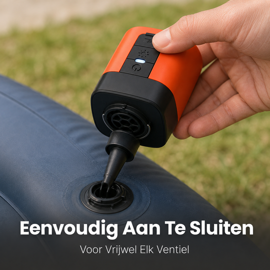 Compacte Luchtpomp - Binnen Seconden Klaar