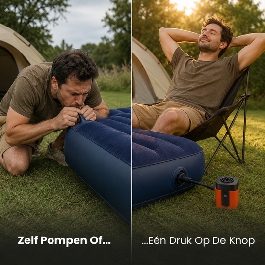 Compacte Luchtpomp - Binnen Seconden Klaar