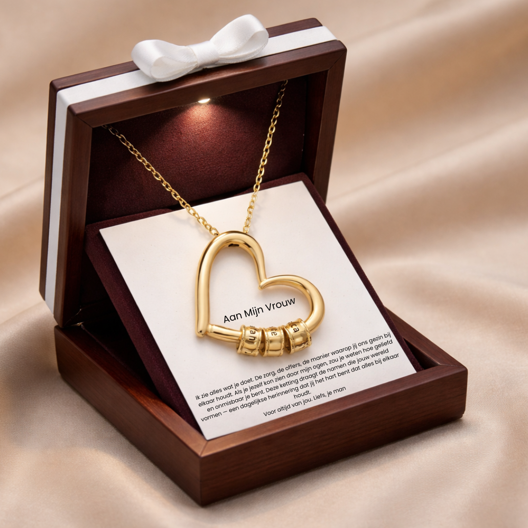 Familie Hartketting – Het cadeau dat ze elke dag wil dragen