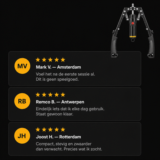 PowerGrip Arm Trainer – Voor een sterker bovenlichaam zonder de sportschool