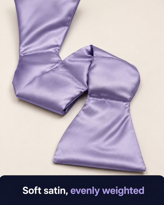 Weighted Sleep Mask – Gentle Weight and Darkness to Help You Unwind