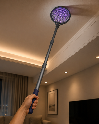 Telescopic Fly Swatter - For peaceful evenings without buzzing mosquitoes