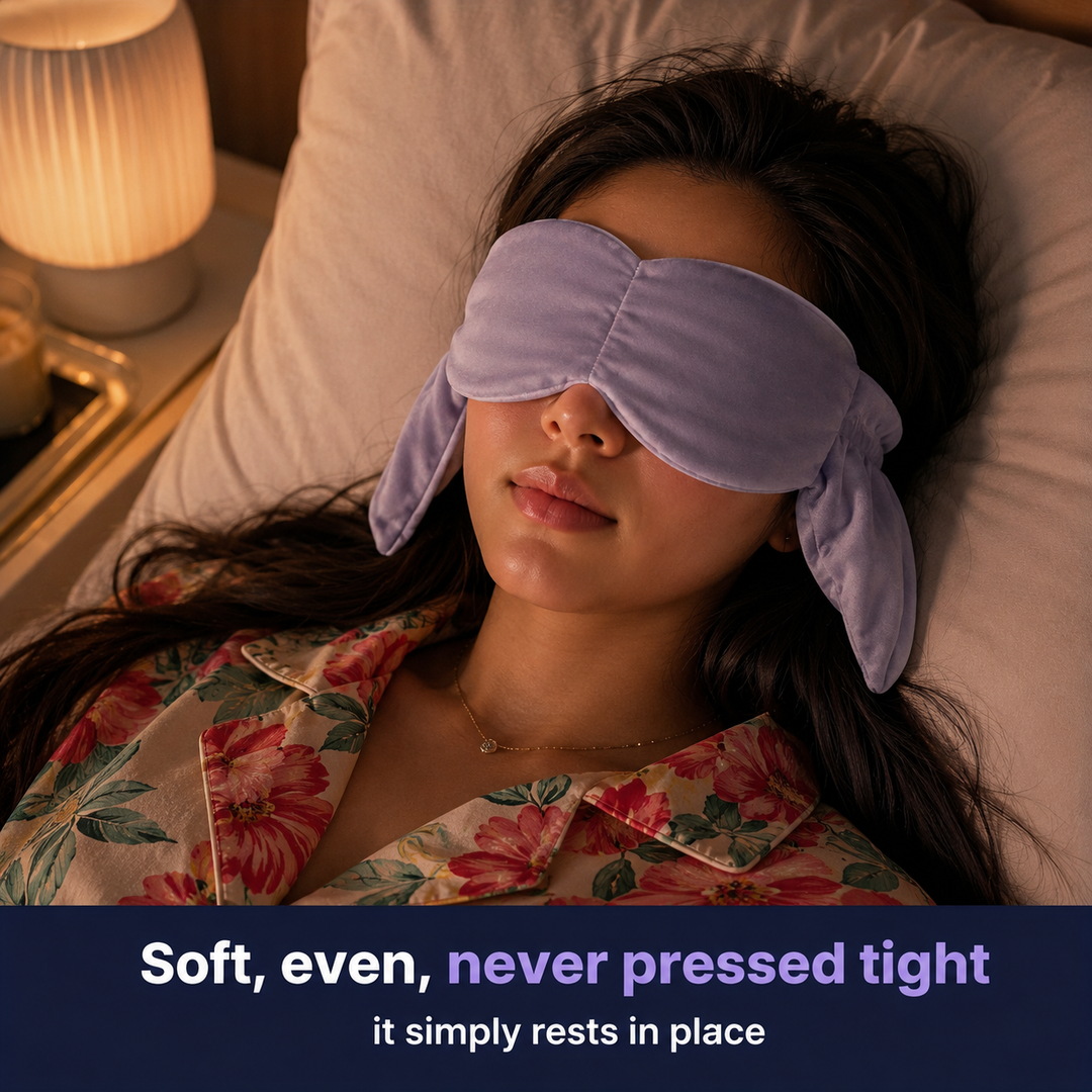 Weighted Sleep Mask – Gentle Weight and Darkness to Help You Unwind
