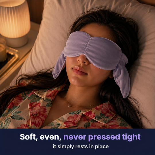 Weighted Sleep Mask – Gentle Weight and Darkness to Help You Unwind