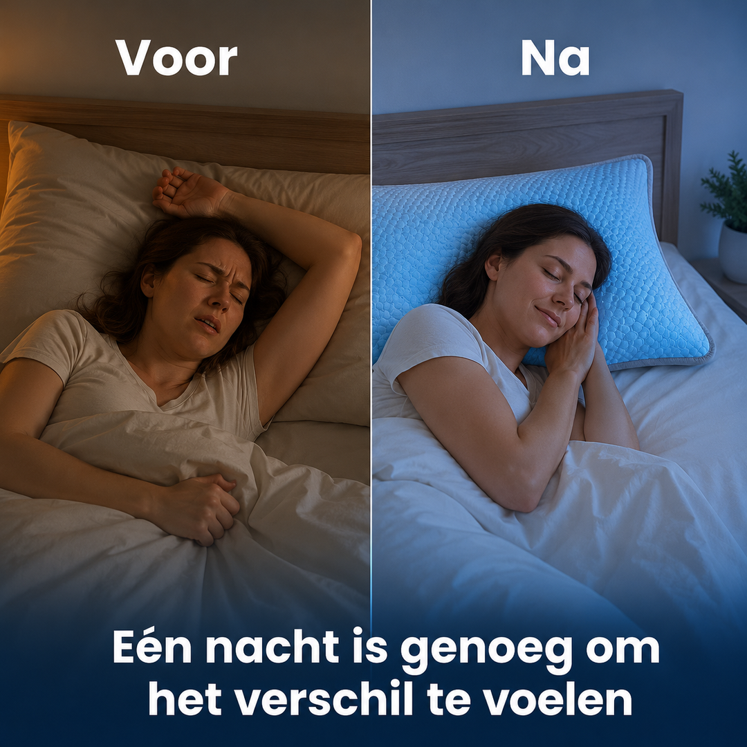 Verkoelende Kussensloop - Voor een frisse, rustige nachtrust ook op de warmste avonden