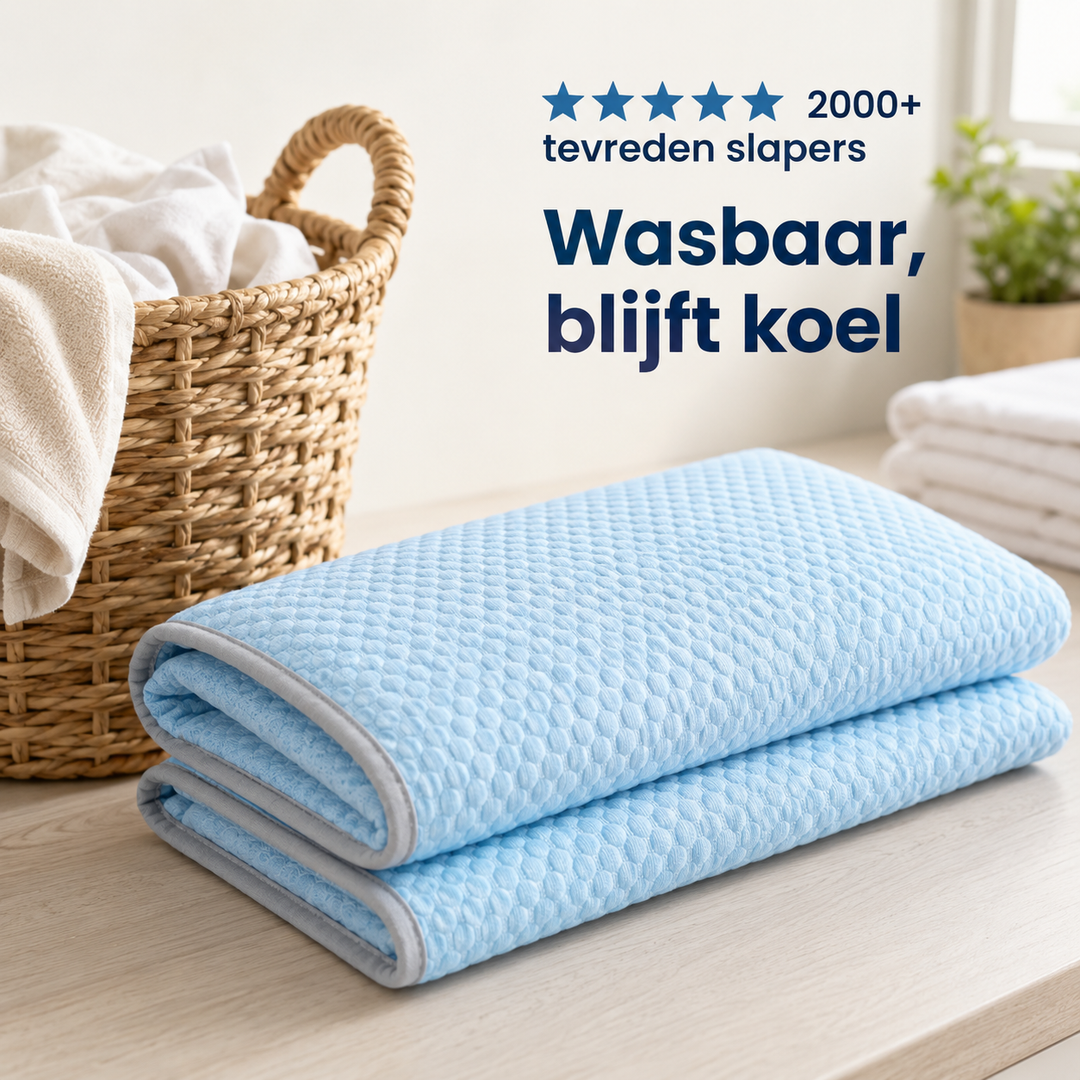 Verkoelende Kussensloop - Voor een frisse, rustige nachtrust ook op de warmste avonden
