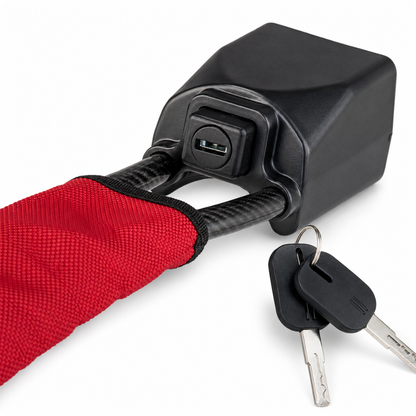 Steering Wheel Lock with Seatbelt Security – Lock your car in 10 seconds