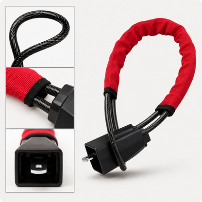 Steering Wheel Lock with Seatbelt Security – Lock your car in 10 seconds