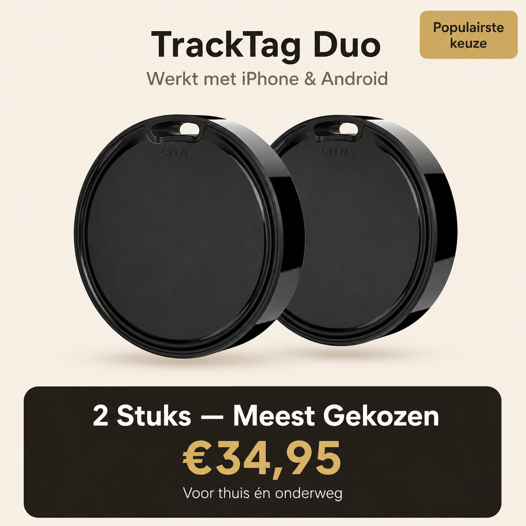 TrackTag - Nooit meer iets kwijt, of je nu iPhone of Android gebruikt
