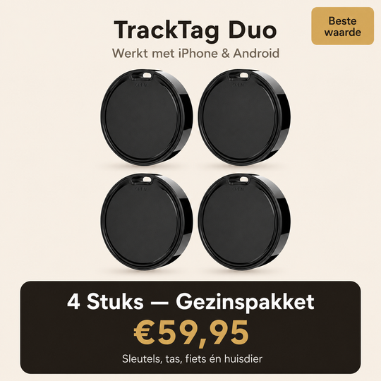 TrackTag - Nooit meer iets kwijt, of je nu iPhone of Android gebruikt