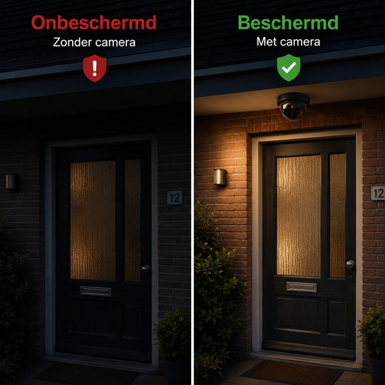 Beveiligingscamera met LED Licht - Voor een veiliger gevoel