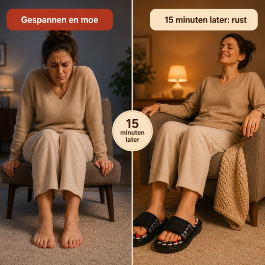 Acupressuur Massageslippers - Voor moeiteloos ontspannen voeten na een lange dag