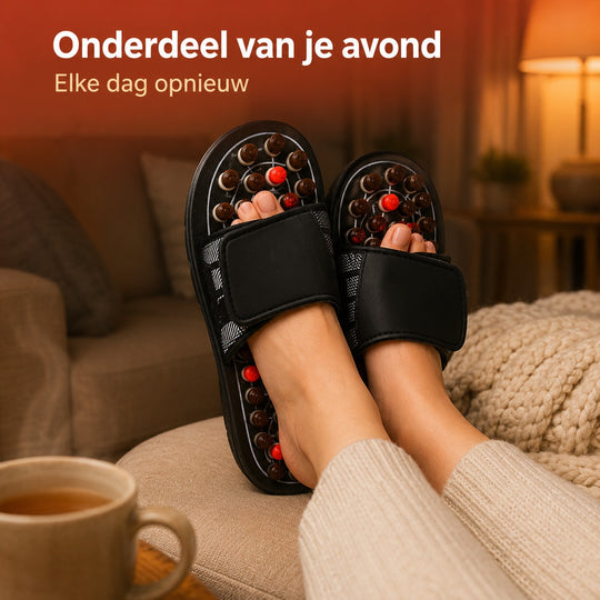 Acupressuur Massageslippers - Voor moeiteloos ontspannen voeten na een lange dag