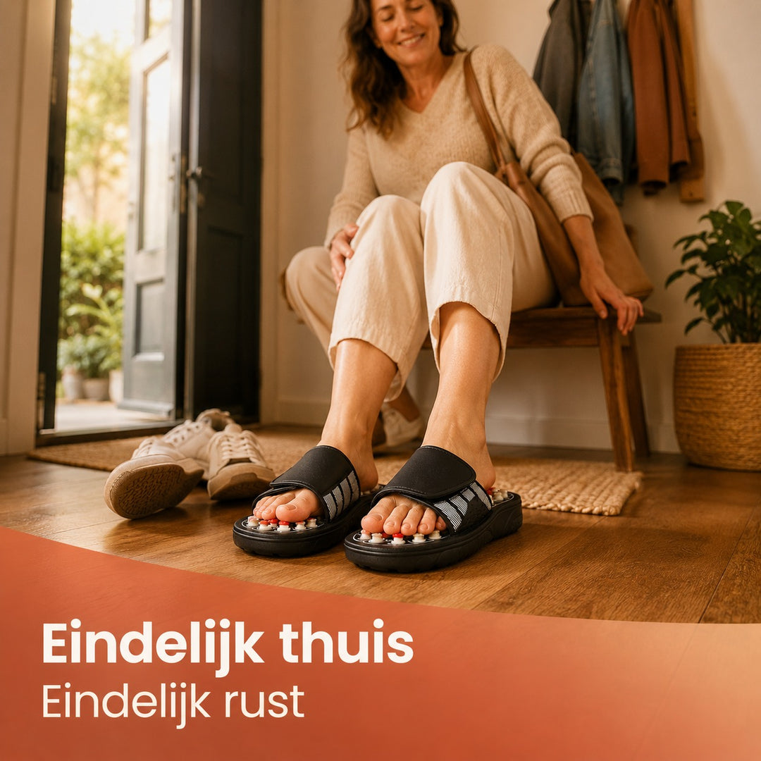 Acupressuur Massageslippers - Voor moeiteloos ontspannen voeten na een lange dag