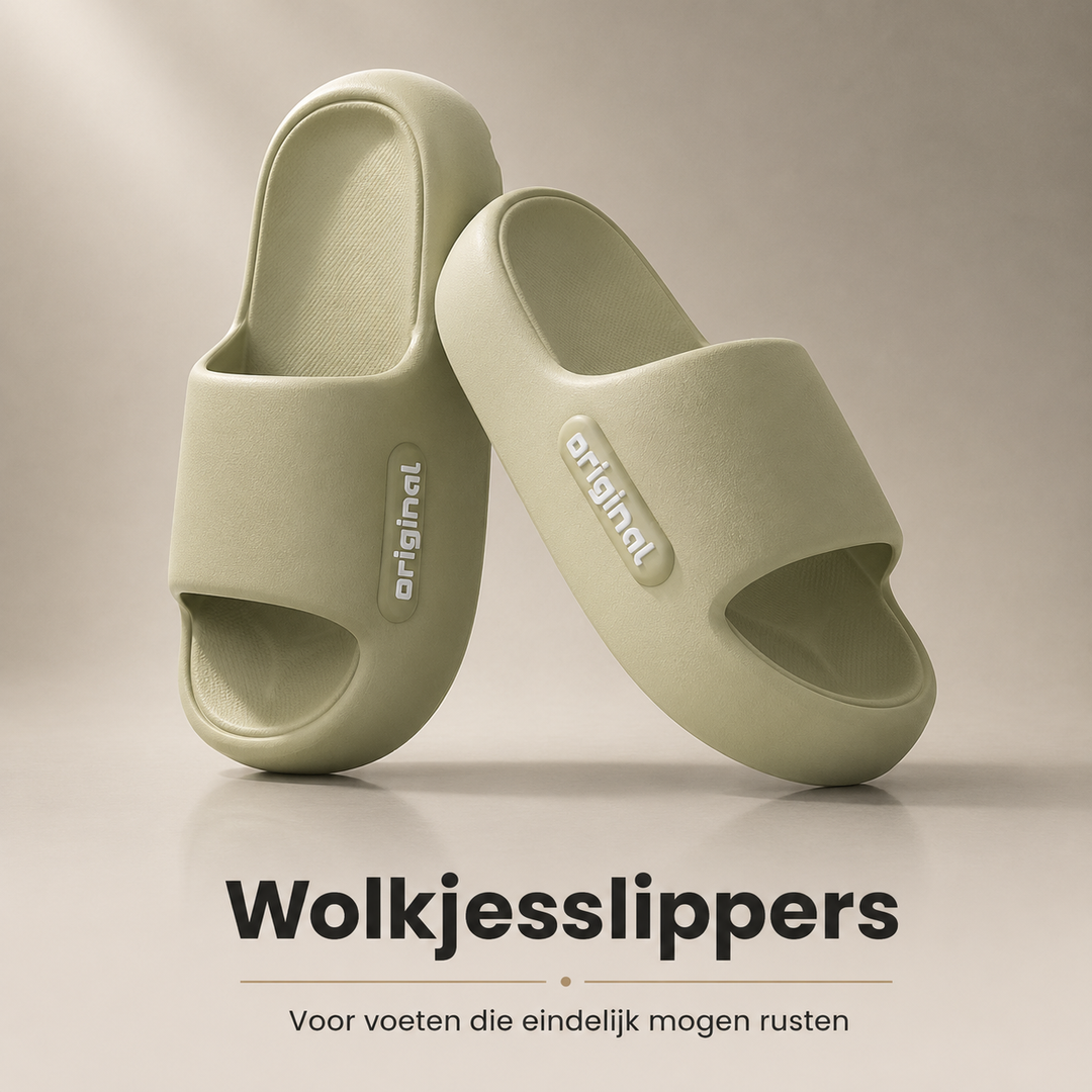 Wolkjesslippers – Voor Voeten Die Eindelijk Mogen Uitrusten