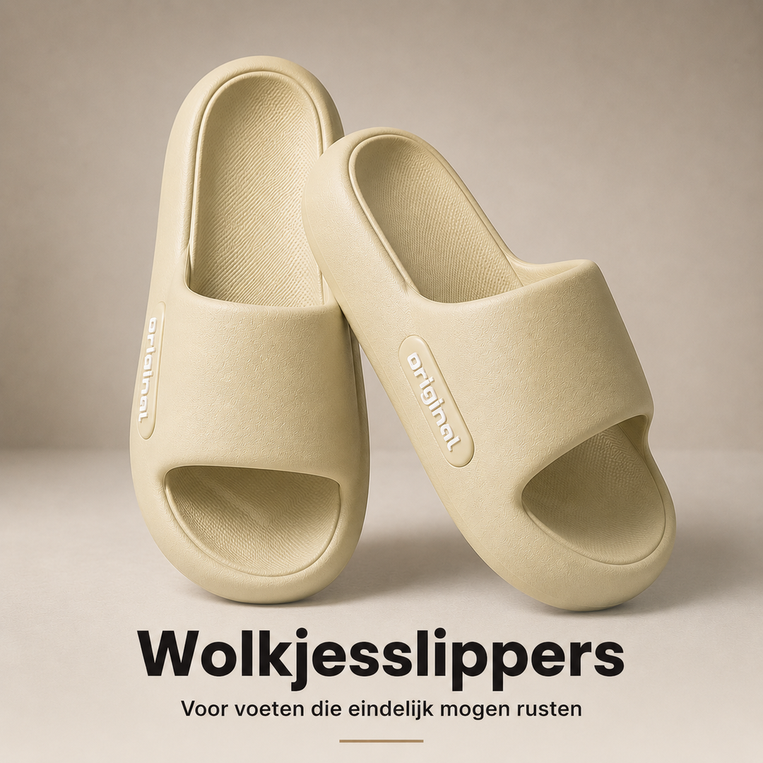 Wolkjesslippers – Voor Voeten Die Eindelijk Mogen Uitrusten