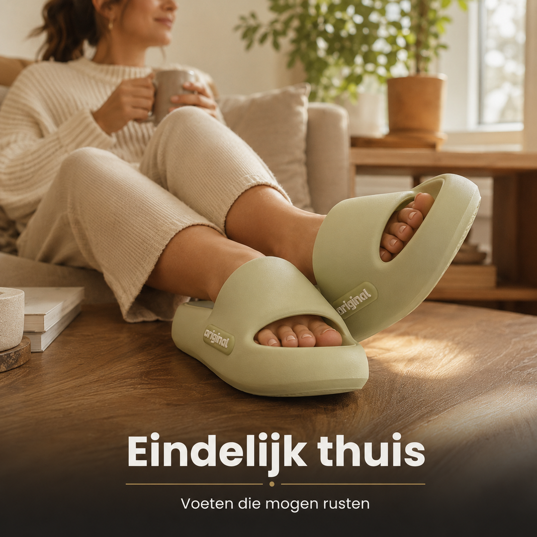 Wolkjesslippers – Voor Voeten Die Eindelijk Mogen Uitrusten